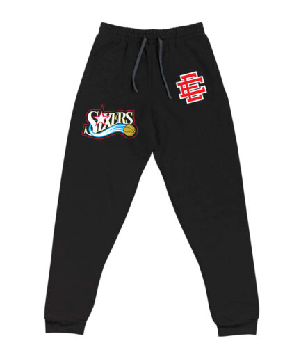 Eric Emanuel Sixers Logo Sweatpant